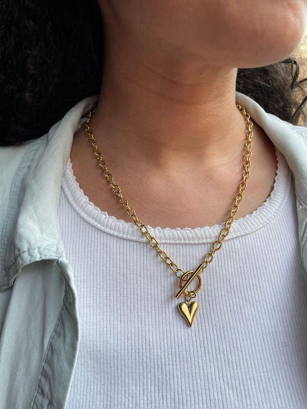 Golden Heart Chain
