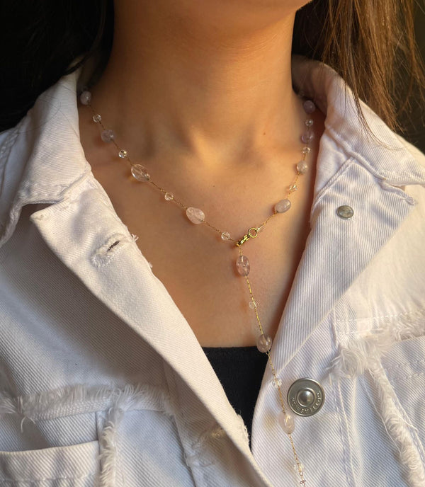 Crystal lavender drop