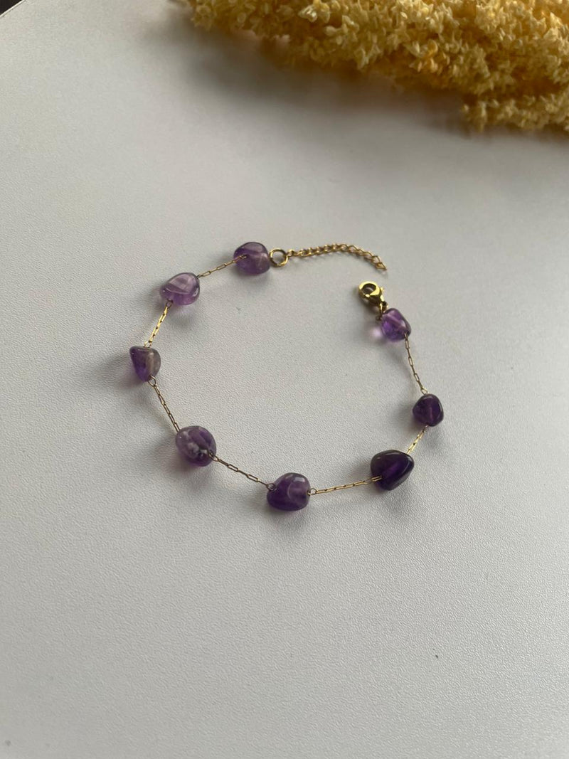 Gemstone glow bracelet